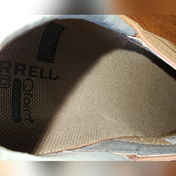 LIKE NEW! Merrell Encore Eclipse comfort shoes in light brown leather sz: 9 - Picture 11 of 14